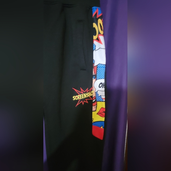 Mens Screenshot Sweatpants & Tshirt Combo - Picture 4 of 6